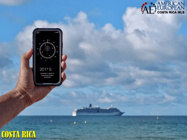 You can download a compass on most phones with an internet connection How to find an address in Costa Rica