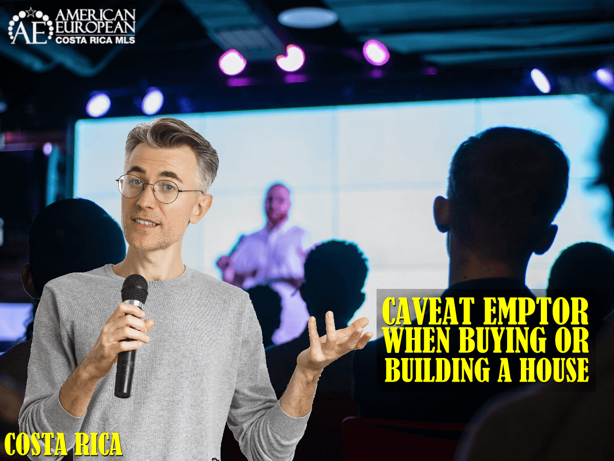 Caveat Emptor When Building or Buying a House