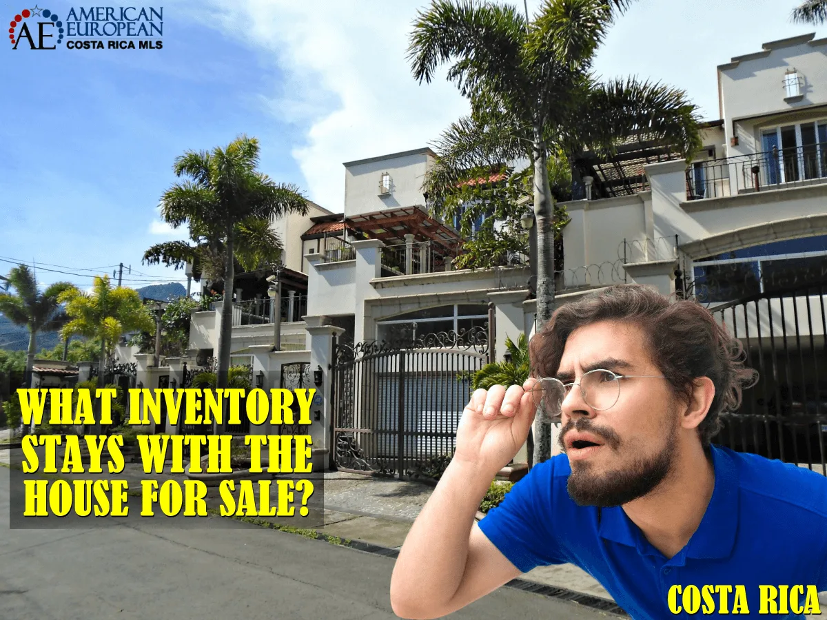 What Inventory Stays with the House for Sale