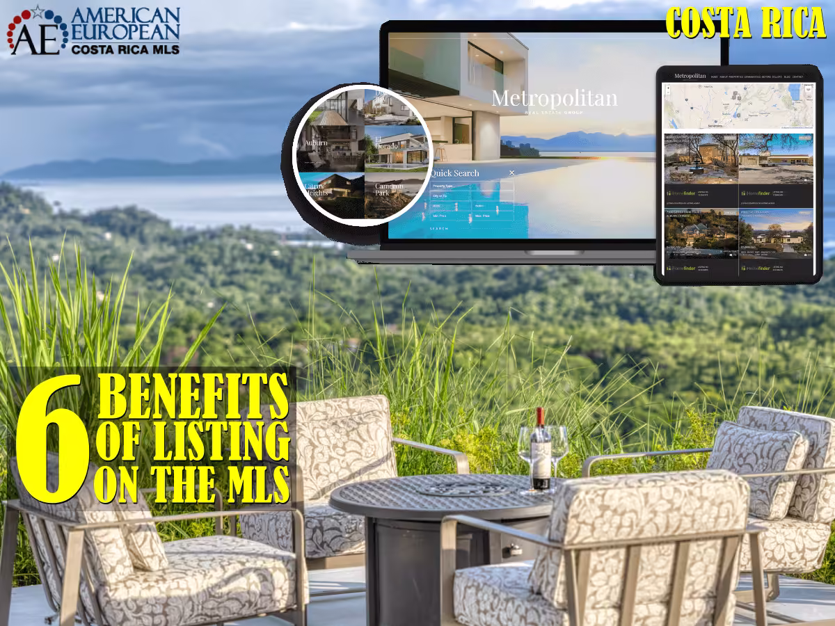 6 Benefits of listing on the #1 MLS Costa Rica