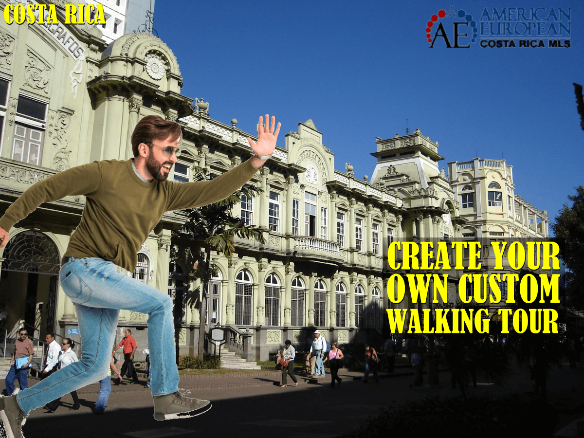 Take a Custom Created Walking Tour of Costa Rica