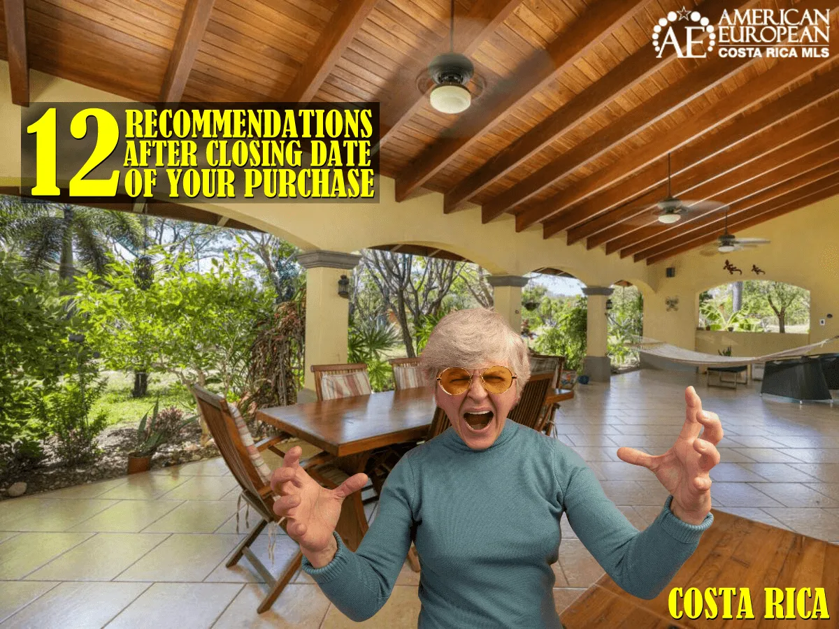 12 Real Estate Recommendations After Closing Day