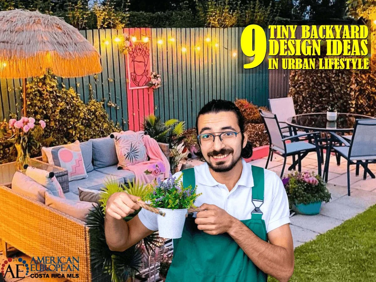 9 Ways to Turn a Tiny Townhouse Backyard into an Oasis